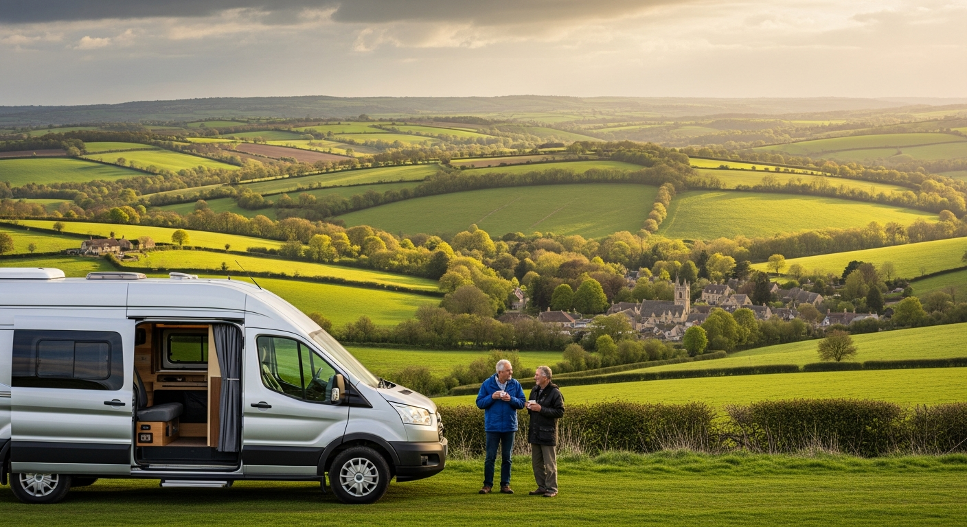 Campervan near Winchester — campervan hire in England