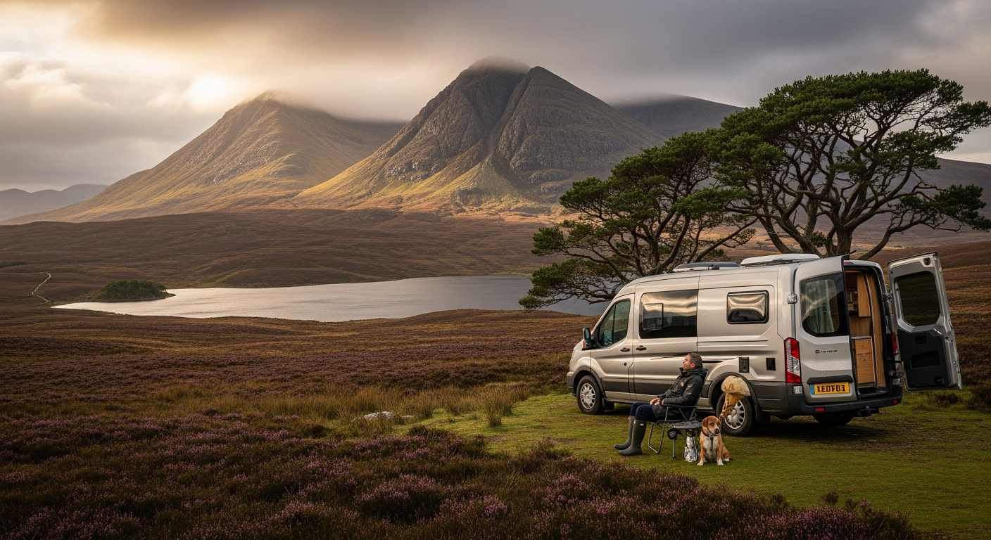 Campervan near Aberdeen — campervan hire in Scotland