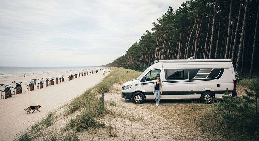 Camping mit Hund an der Ostsee - Campingplätze an der Ostsee in Mecklenburg-Vorpommern