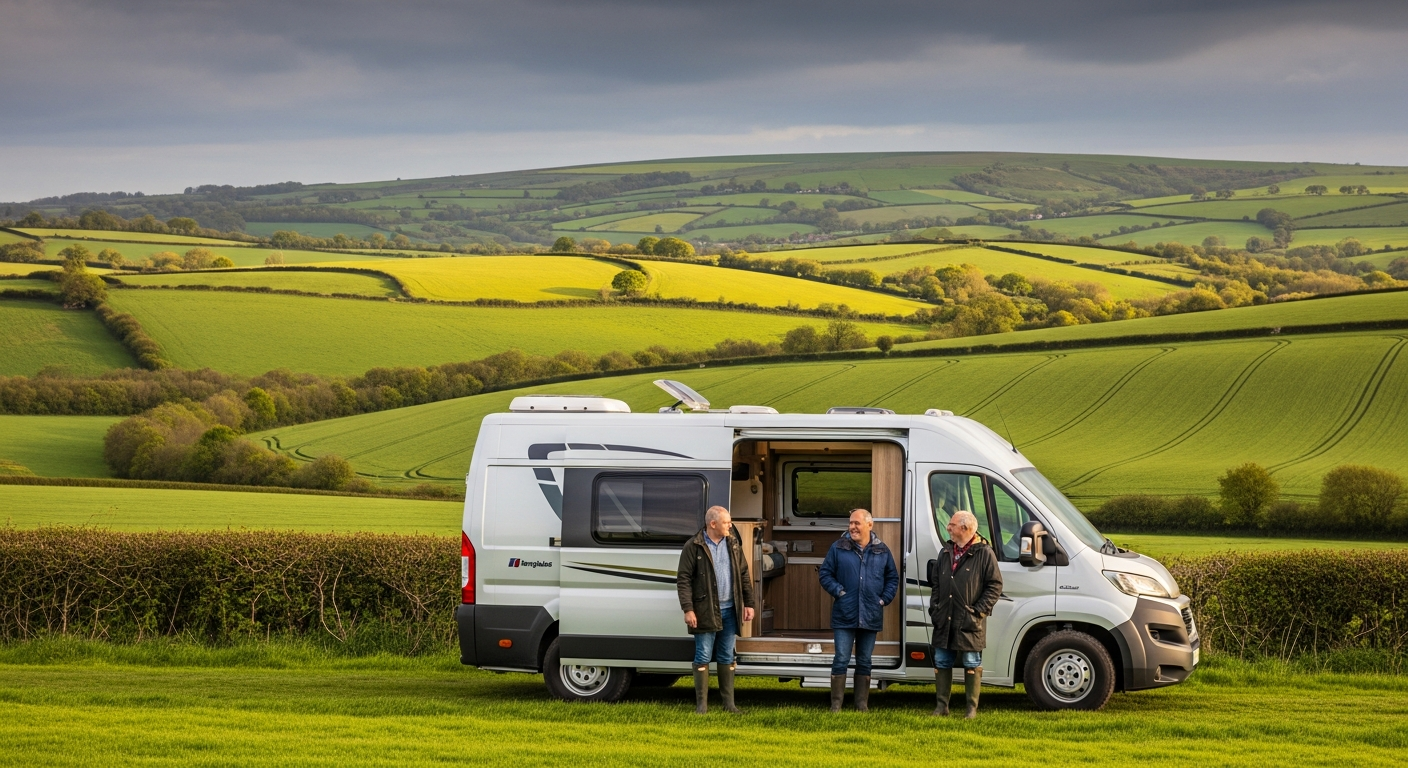 Campervan near Stoke-on-Trent — campervan hire in England