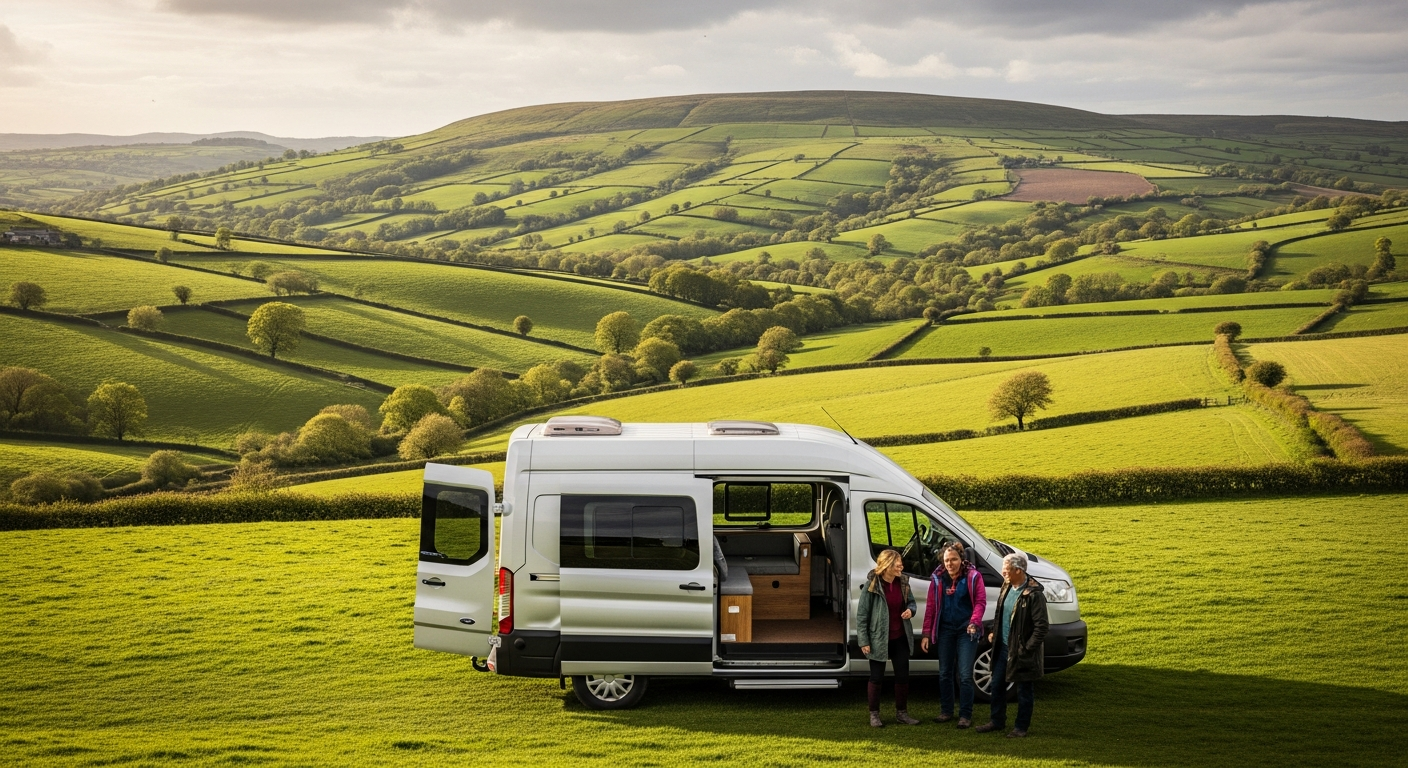 Campervan near Lake District — campervan hire in England
