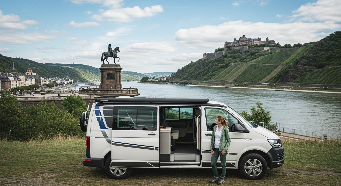 Die besten Campingplätze in Koblenz - Camping in Koblenz: Stellplätze entlang der Mosel