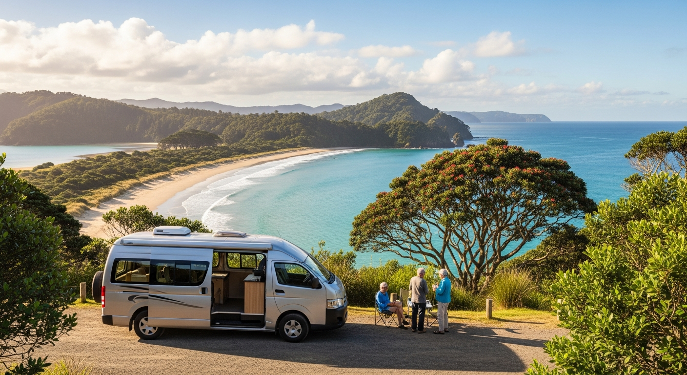 Campervan near Whangārei — campervan hire in Northland