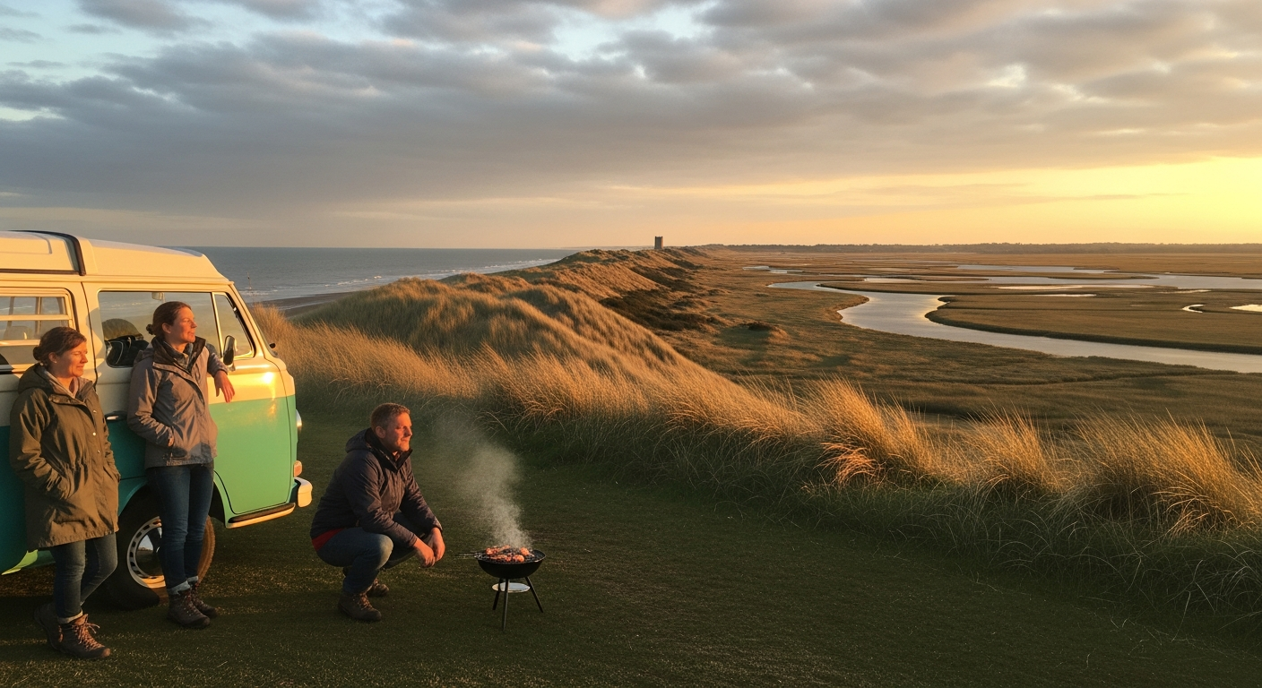 Best campsites in Norfolk - Norfolk campsites on the coast and heathland: north Norfolk's finest
