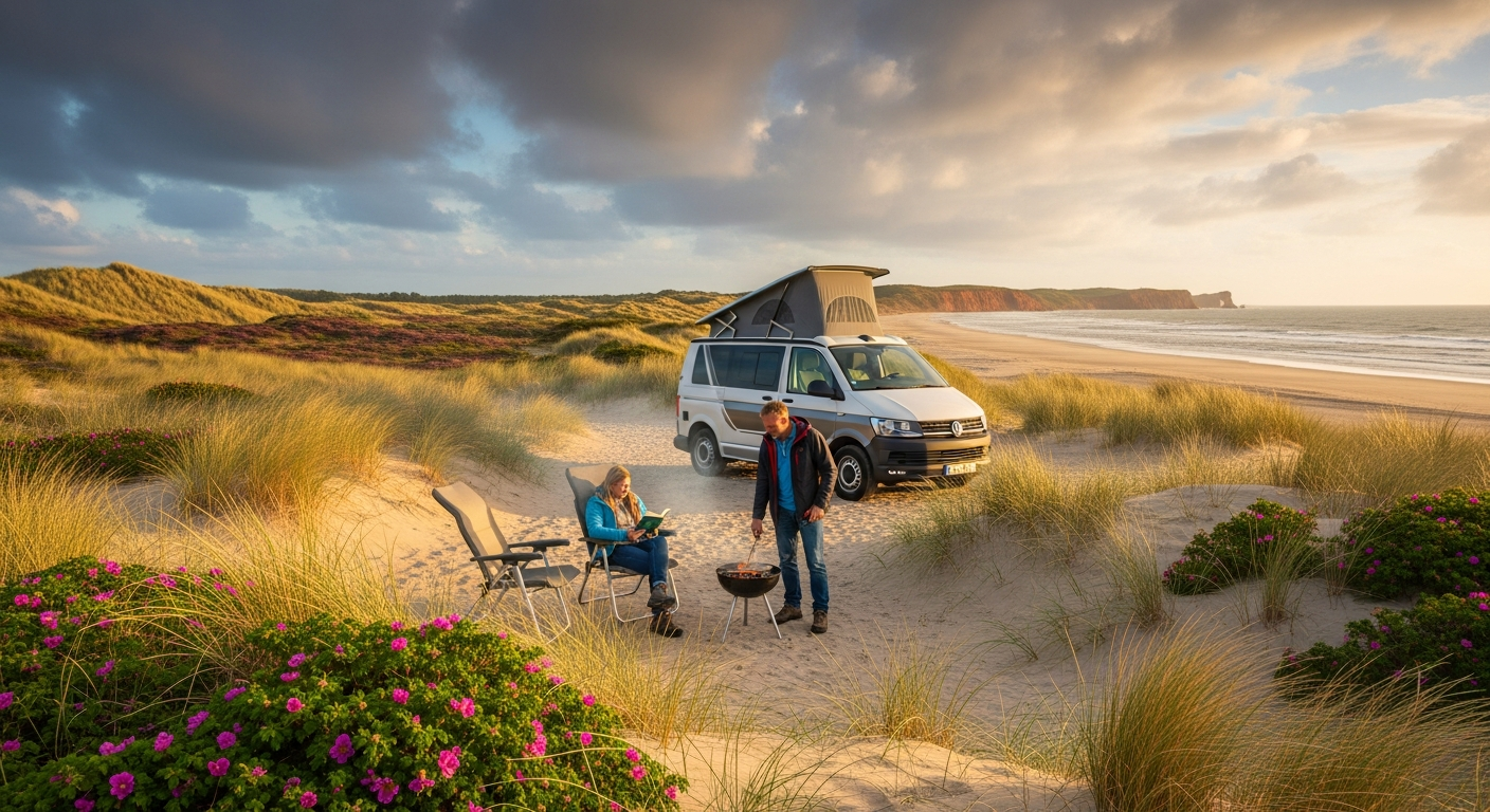 Die besten Campingplätze auf Sylt - Camping auf Sylt: Stellplätze auf Föhr und der schleswig-holsteinischen Westküste