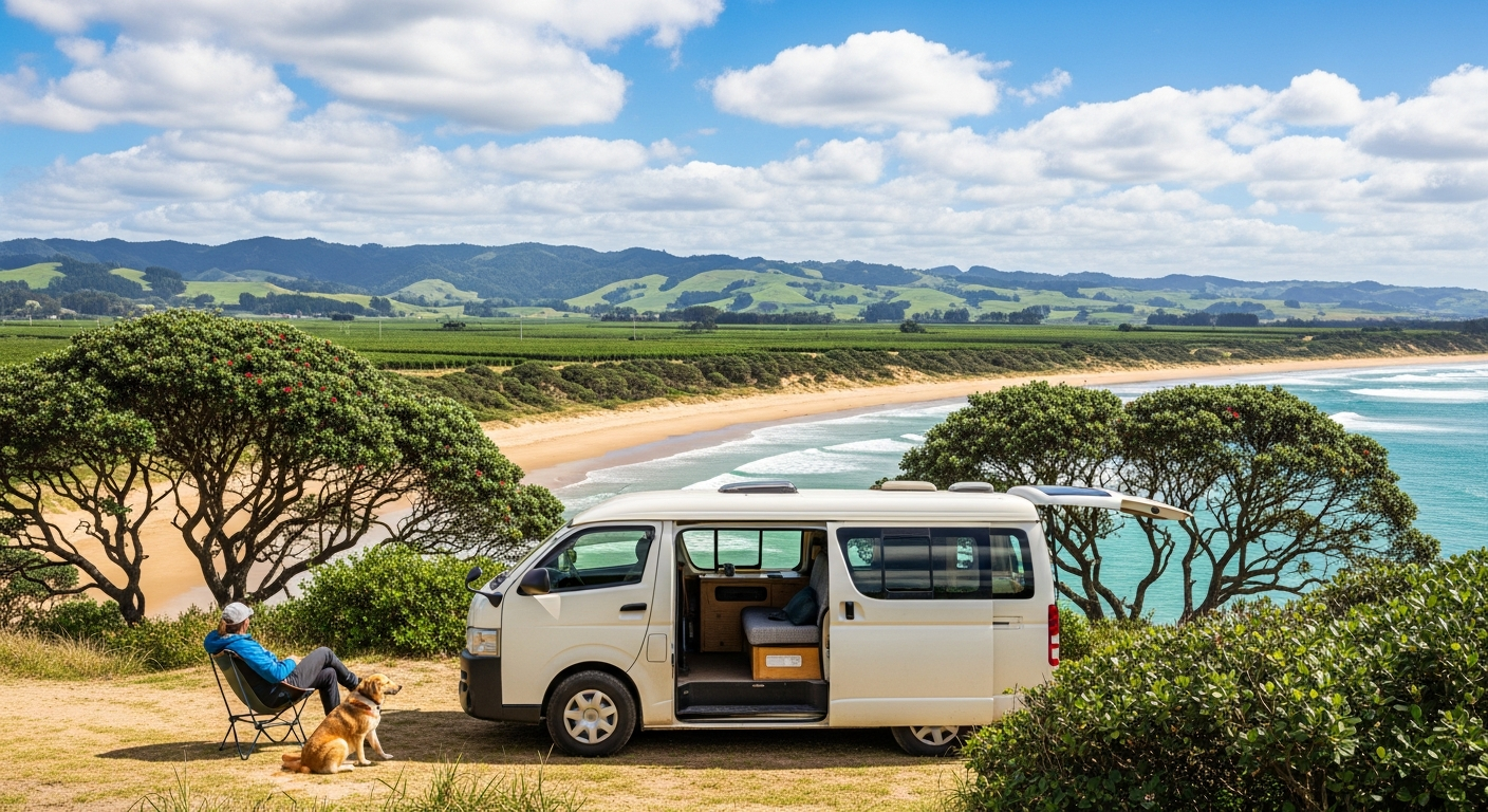 Campervan near Tauranga — campervan hire in Bay of Plenty