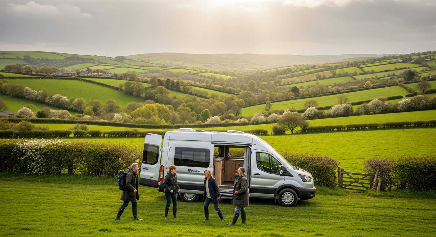 Campervan near Devon — campervan hire in England