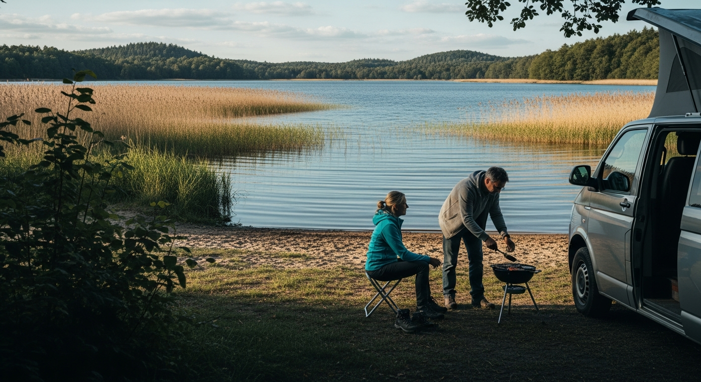 Die besten Campingplätze an der Müritz - Camping an der Müritz: Naturplätze am Westufer und in der Seenlandschaft