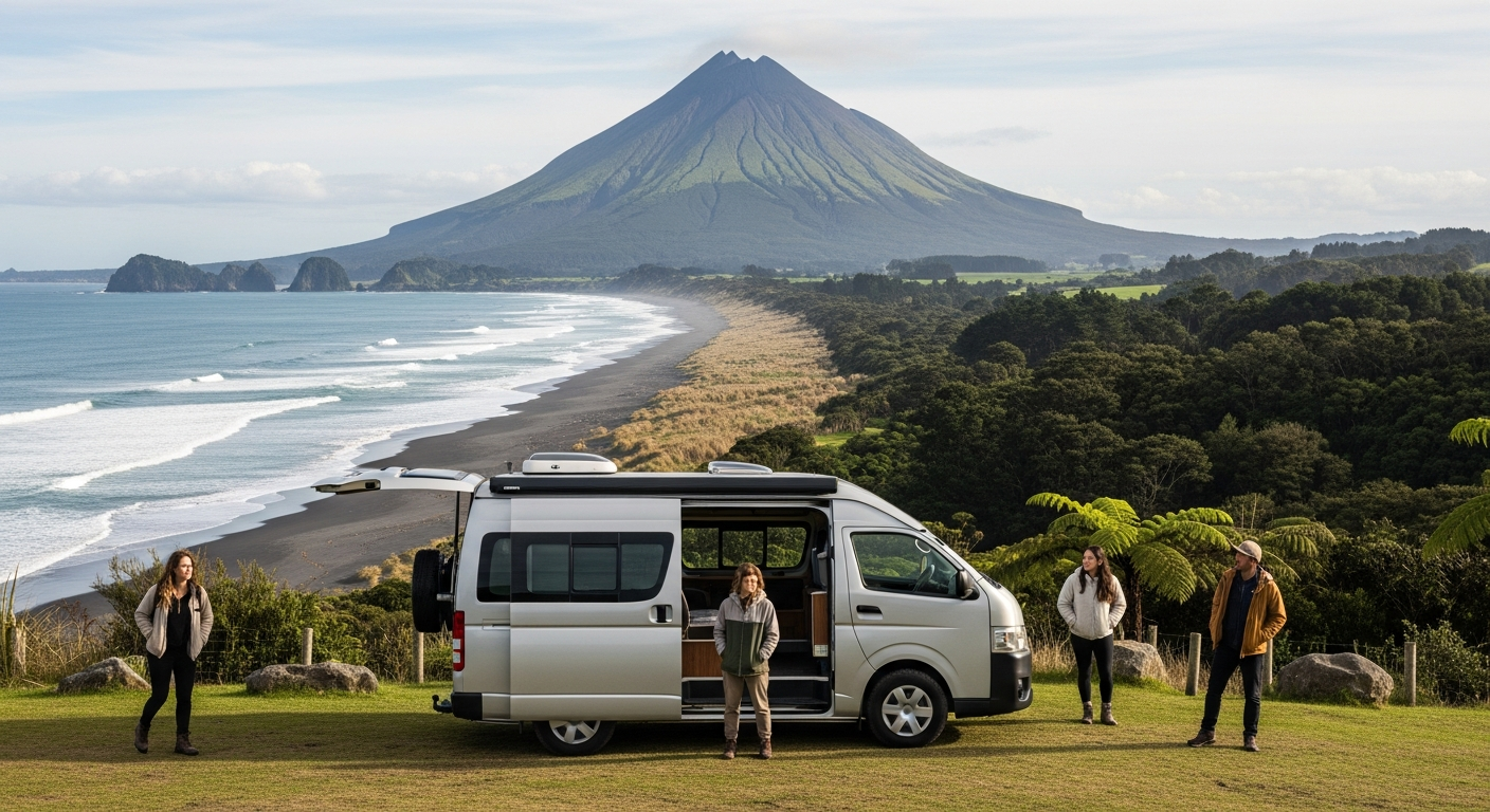 Campervan hire in Taranaki — campervan hire on Camplify