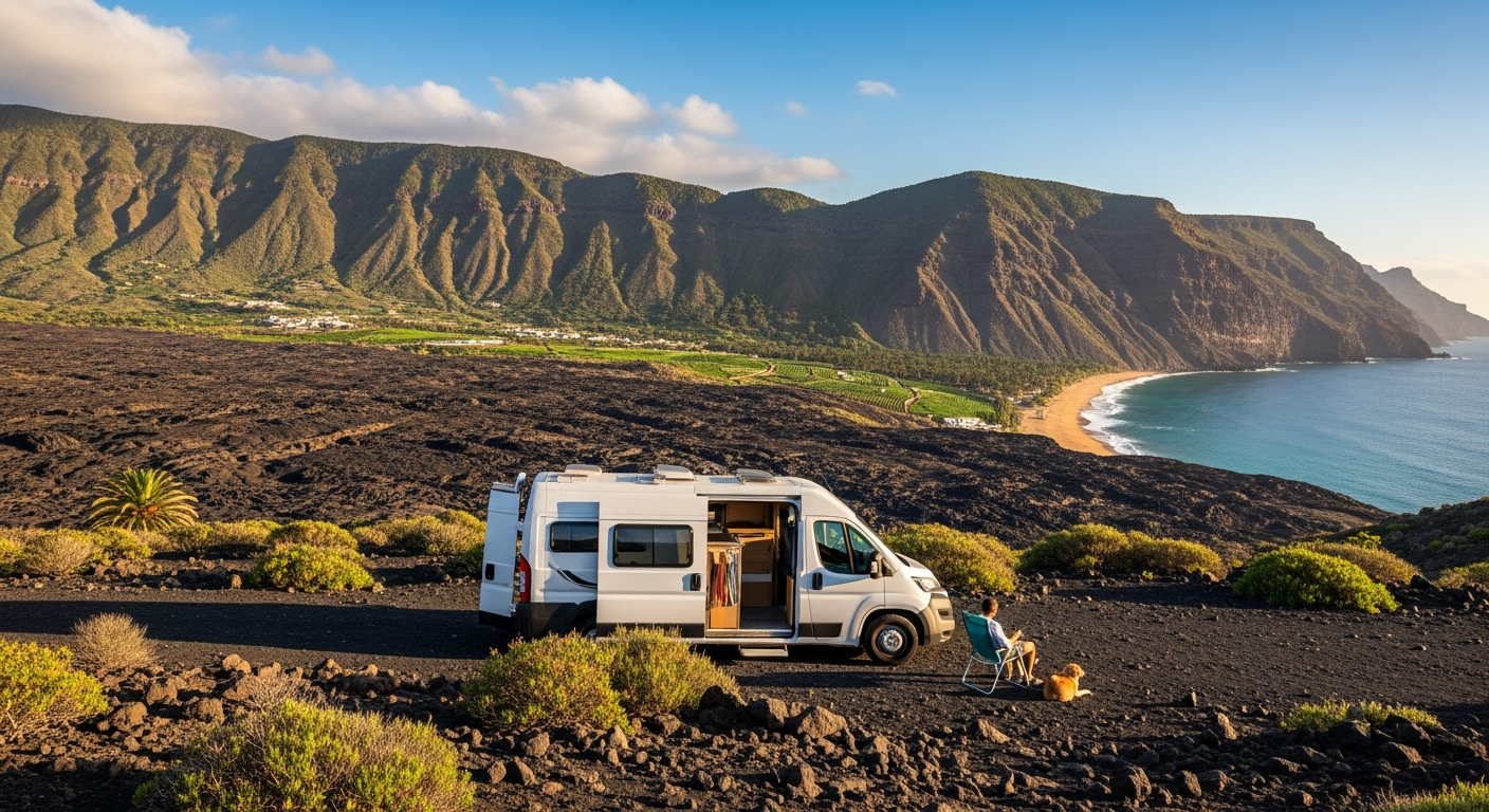 Autocaravana cerca de Gran Canaria — alquiler de autocaravana en las Islas Canarias