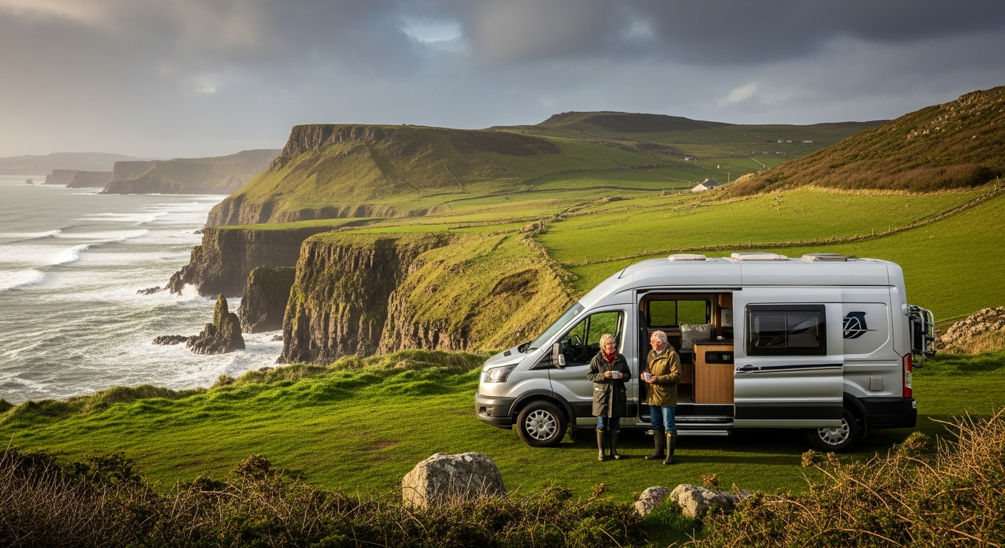 Campervan near Bangor — campervan hire in Northern Ireland