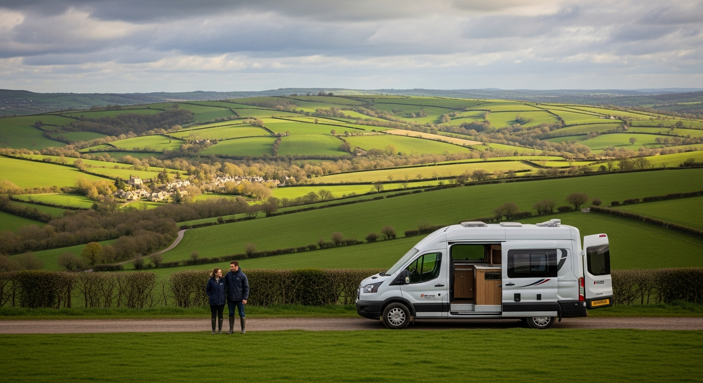 Campervan near Canterbury — campervan hire in England