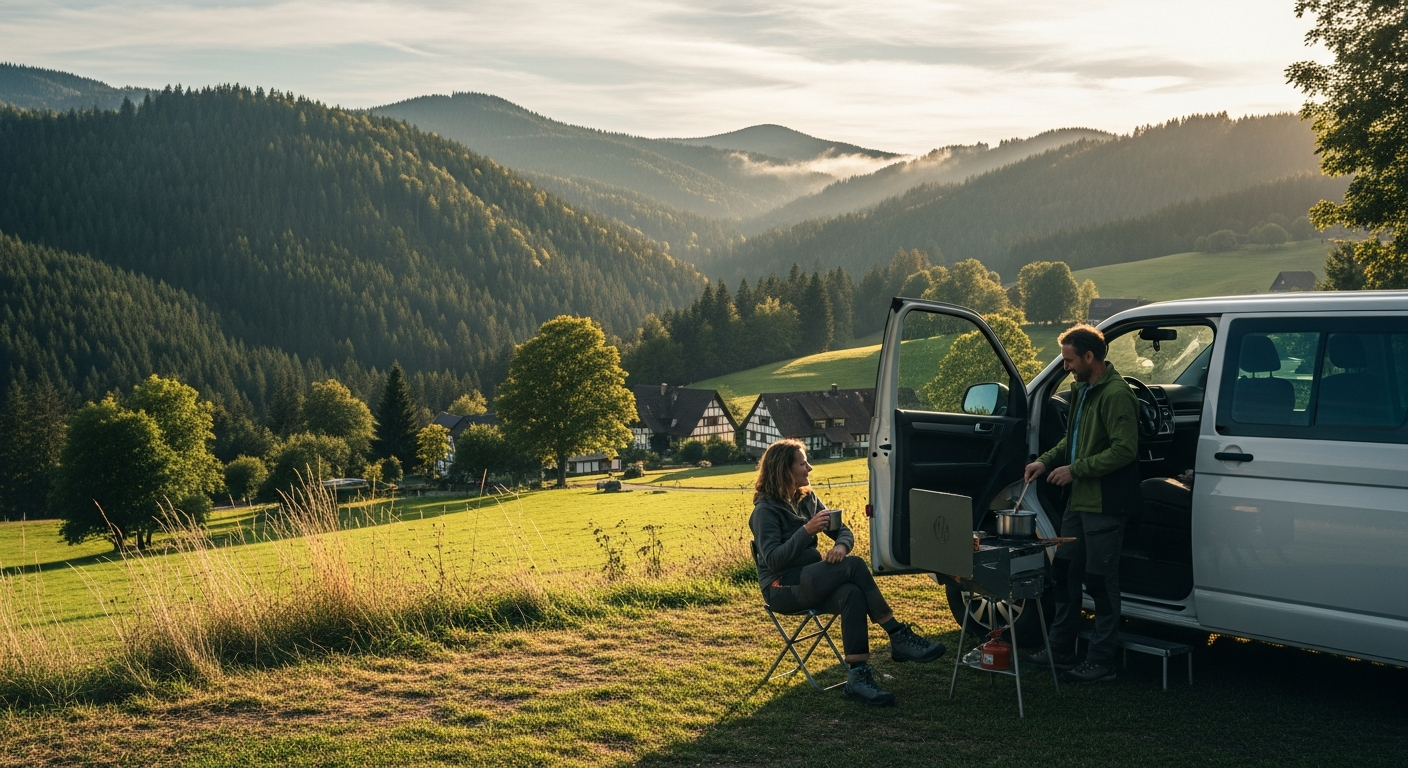 Die besten Campingplätze im Schwarzwald - Camping im Schwarzwald: die schönsten Plätze rund um den Schluchsee und Schonach