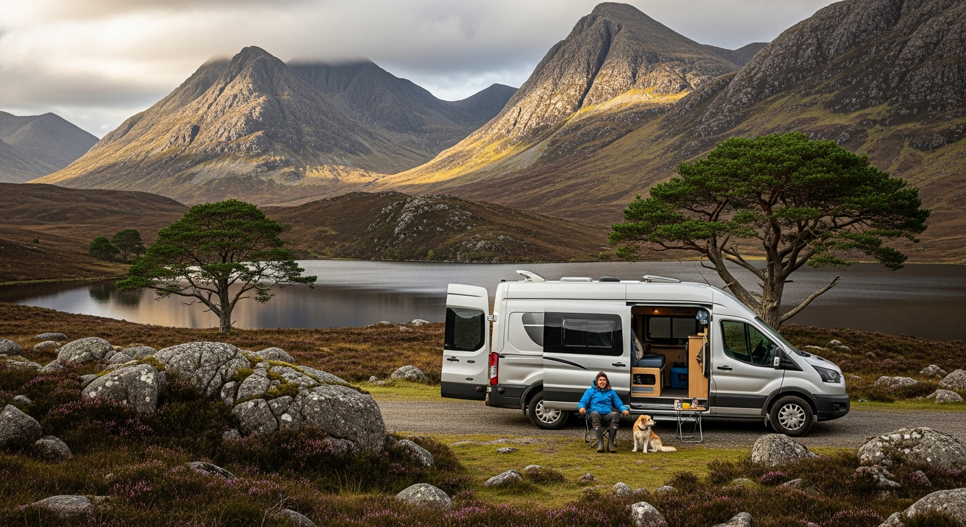 Campervan near Glasgow — campervan hire in Scotland