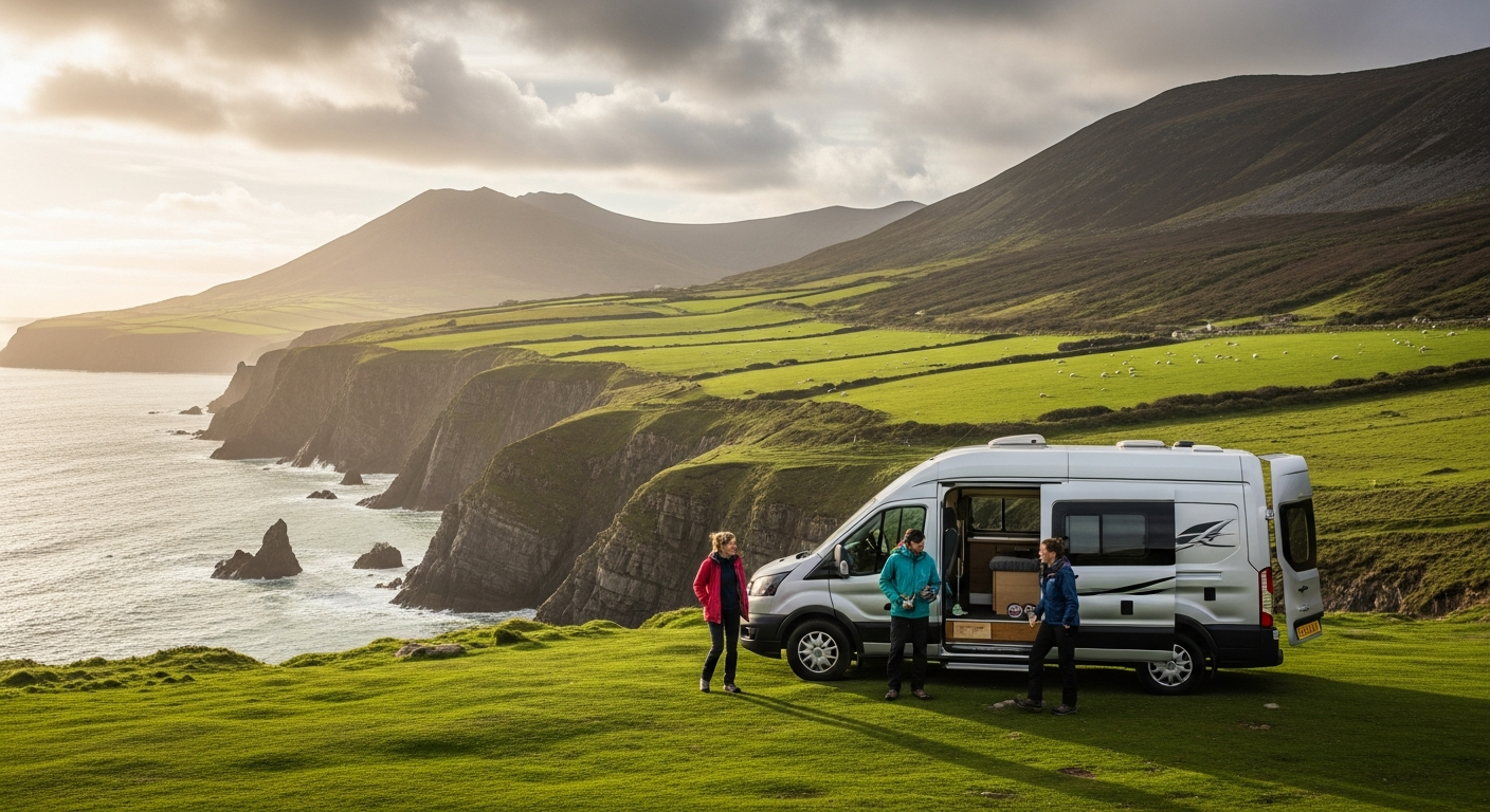 Campervan near Newport — campervan hire in Wales