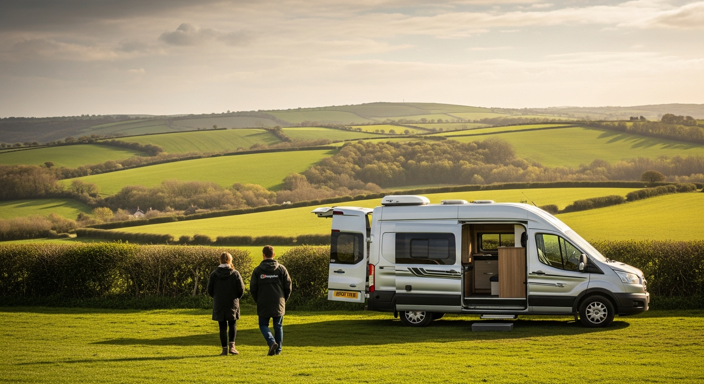 Campervan near Bournemouth — campervan hire in England