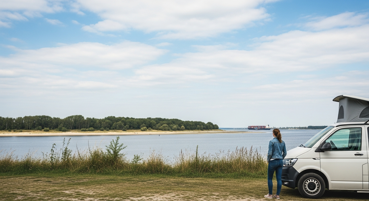 Camping Hamburg: die schönsten Campingplätze rund um die Hansestadt - Camping Hamburg: Campingplätze entlang der Elbe südlich der Hansestadt