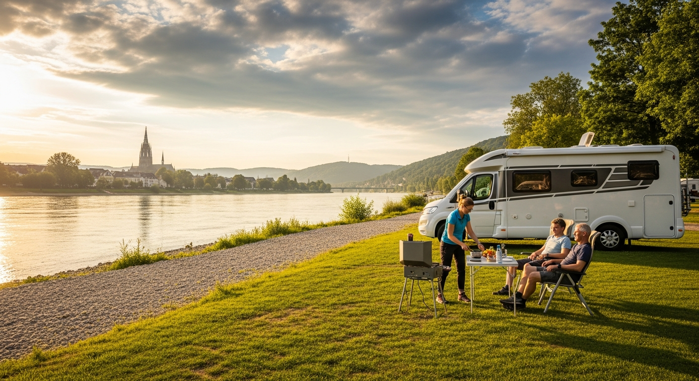 Camping Ulm: die schönsten Campingplätze rund um Ulm - Campingplätze rund um Ulm direkt an der Donau und im Stadtgebiet