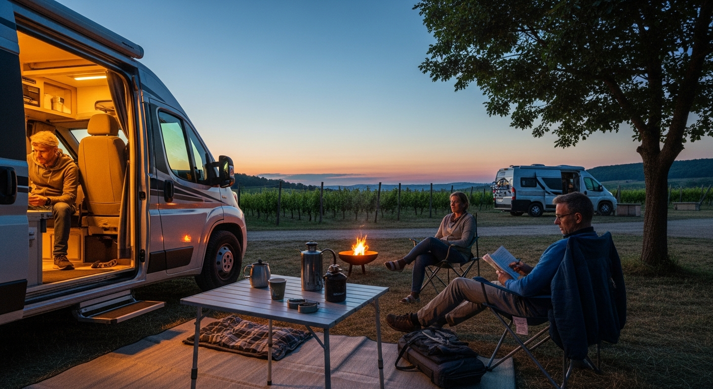 Campingplatz Hindenburgbrücke - Camping Wiesbaden: die schönsten Campingplätze rund um Wiesbaden