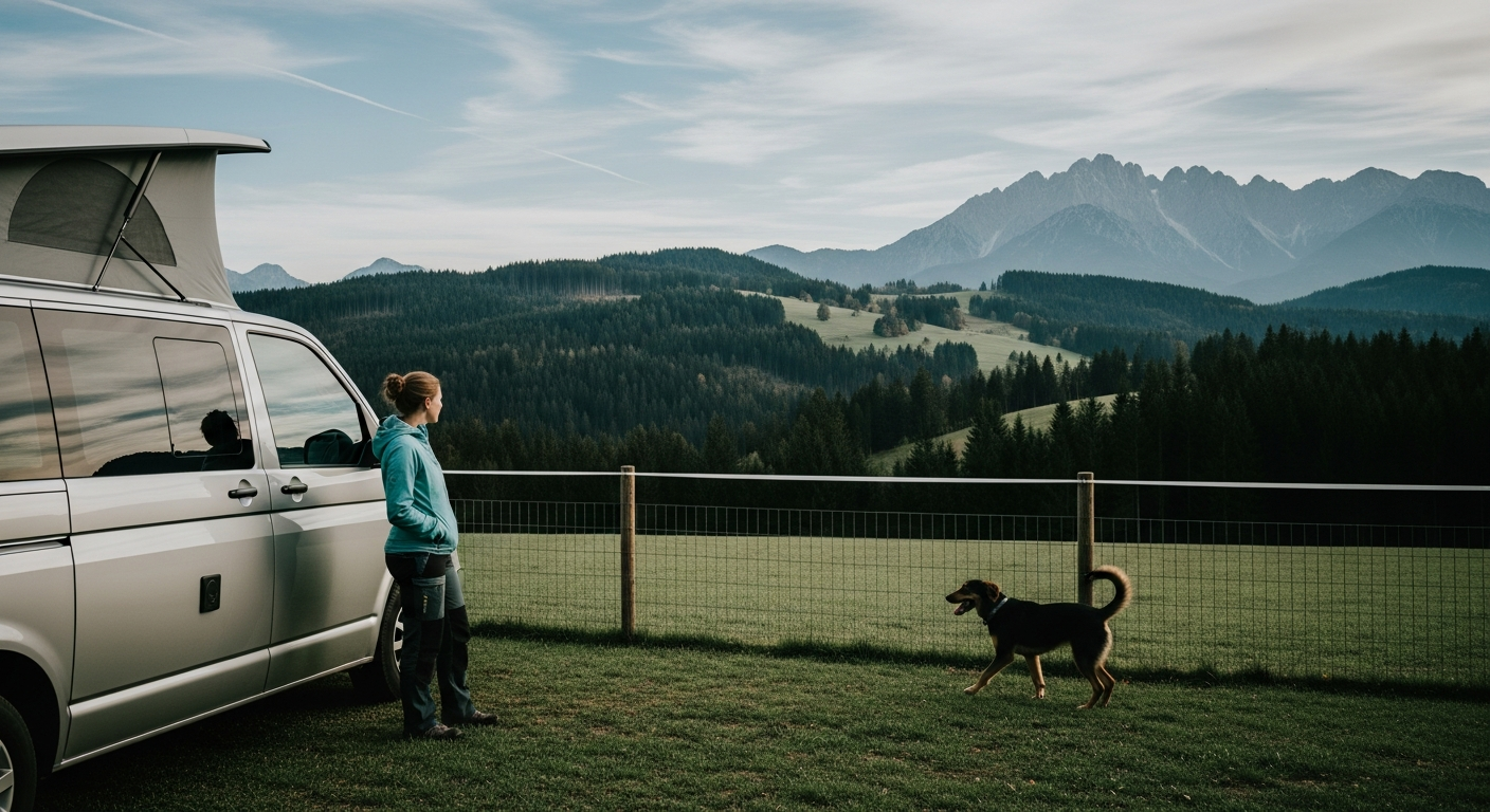 Camping mit Hund & eingezäuntem Stellplatz in Bayern - Warum Bayern für Camping mit Hund und eingezäuntem Stellplatz ideal ist