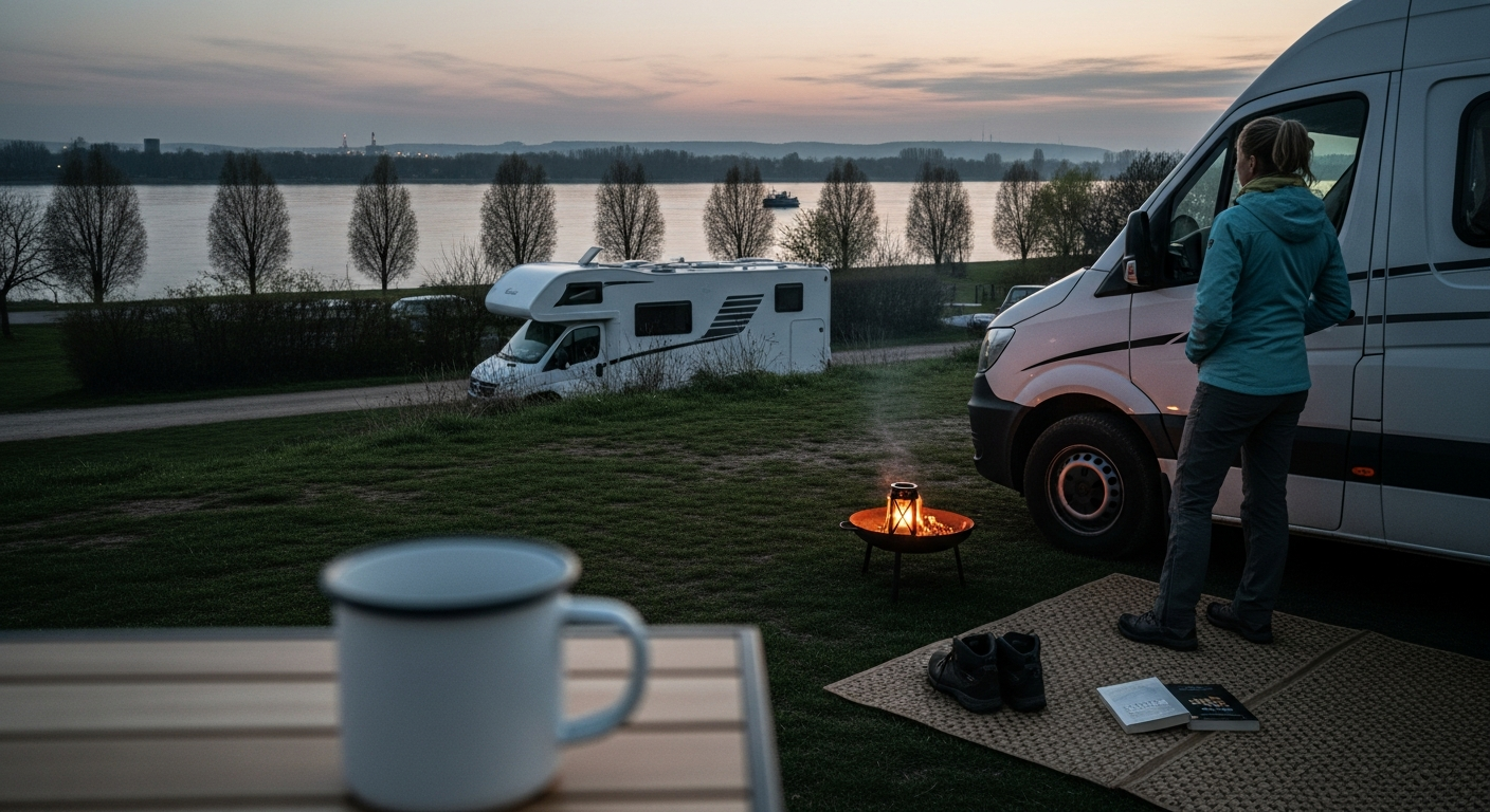 Campingplatz Rheininsel Bleiau - Camping Mainz: die schönsten Campingplätze rund um Mainz