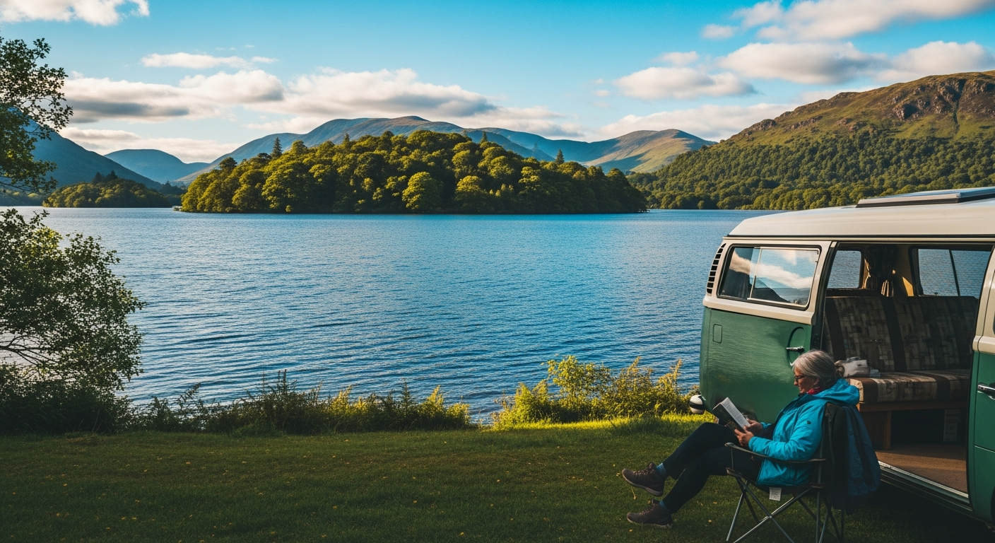 Castlerigg Hall Caravan and Camping Park - the Lake District