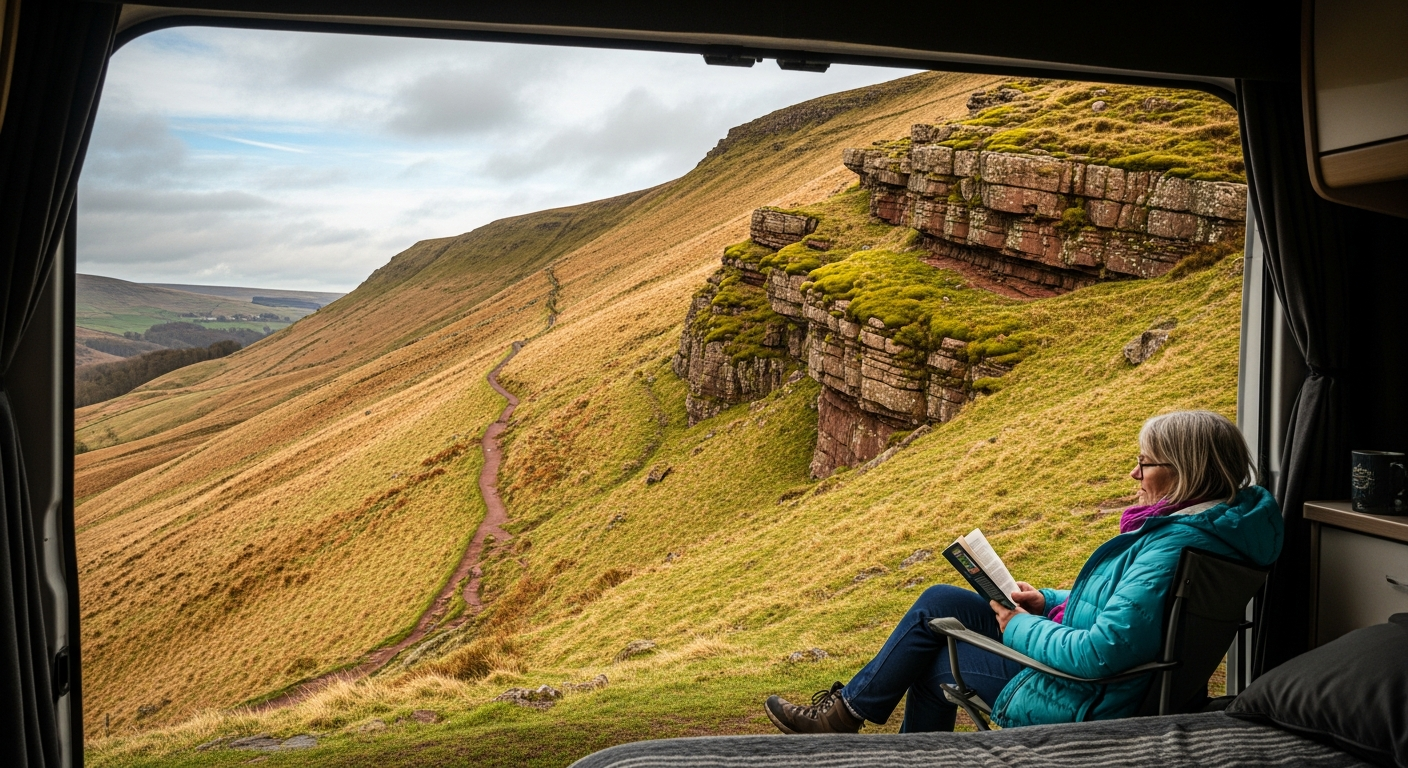 Cwmdu Campsite - the Brecon Beacons