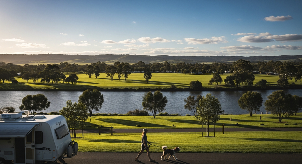 Best pet-friendly caravan parks near Adelaide - Barossa Valley and Adelaide Hills caravan parks welcoming pets