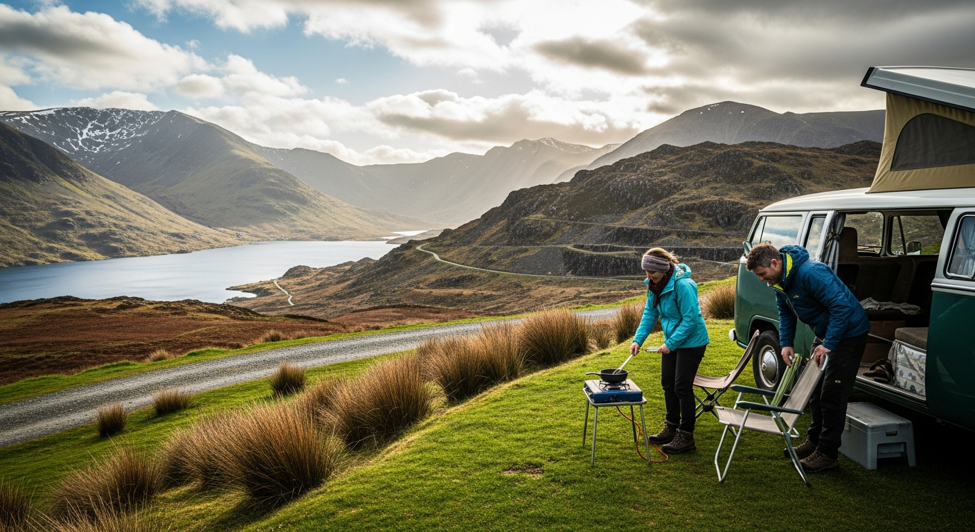 Best campsites in Snowdonia - Snowdonia campsites near Llanberis and the Llanberis Pass