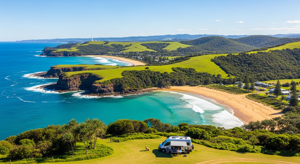 Best dog-friendly camping near Byron Bay - Byron Bay caravan parks right in town