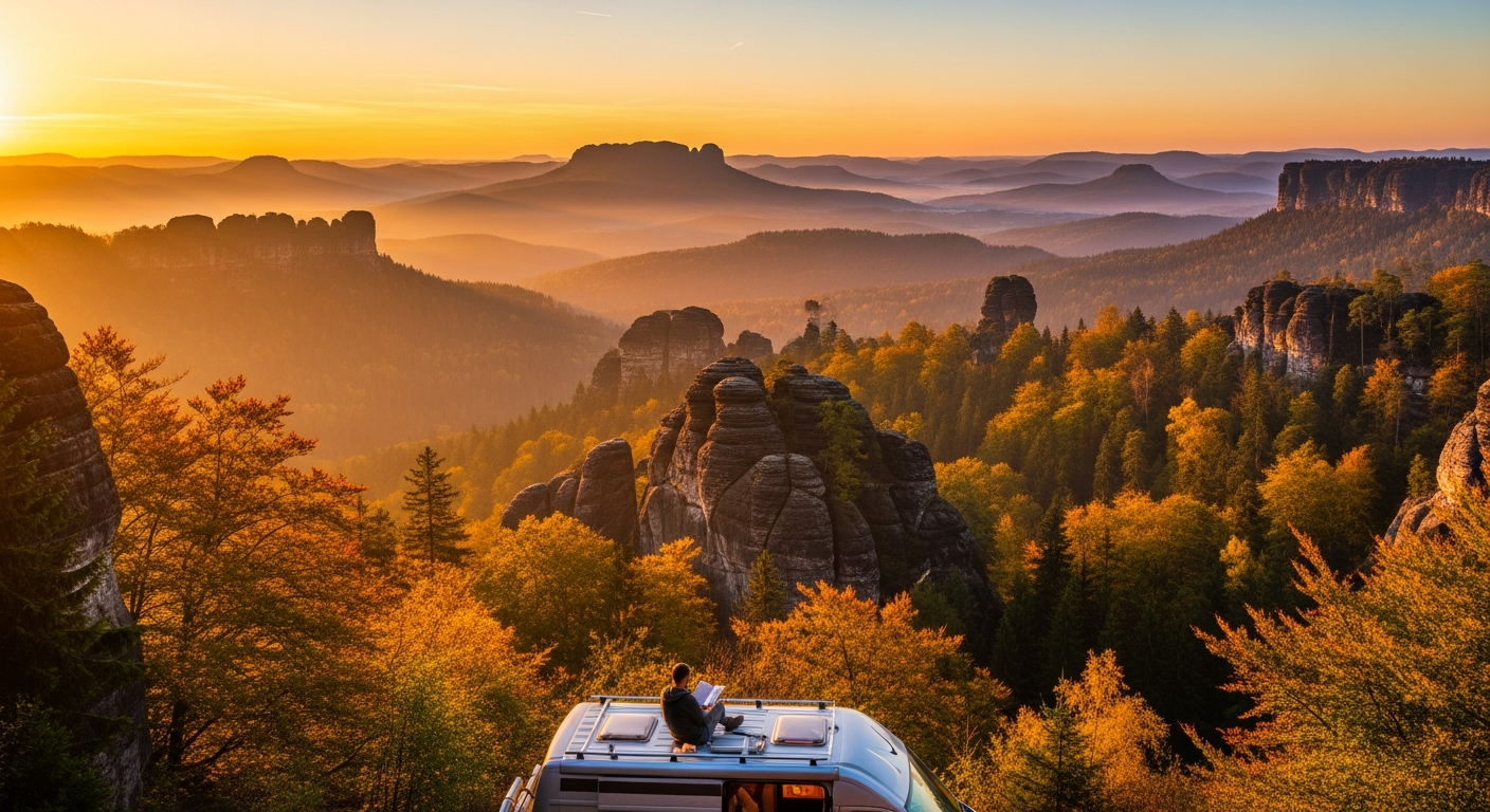 Weitere Campingziele in der Nähe - der Sächsischen Schweiz