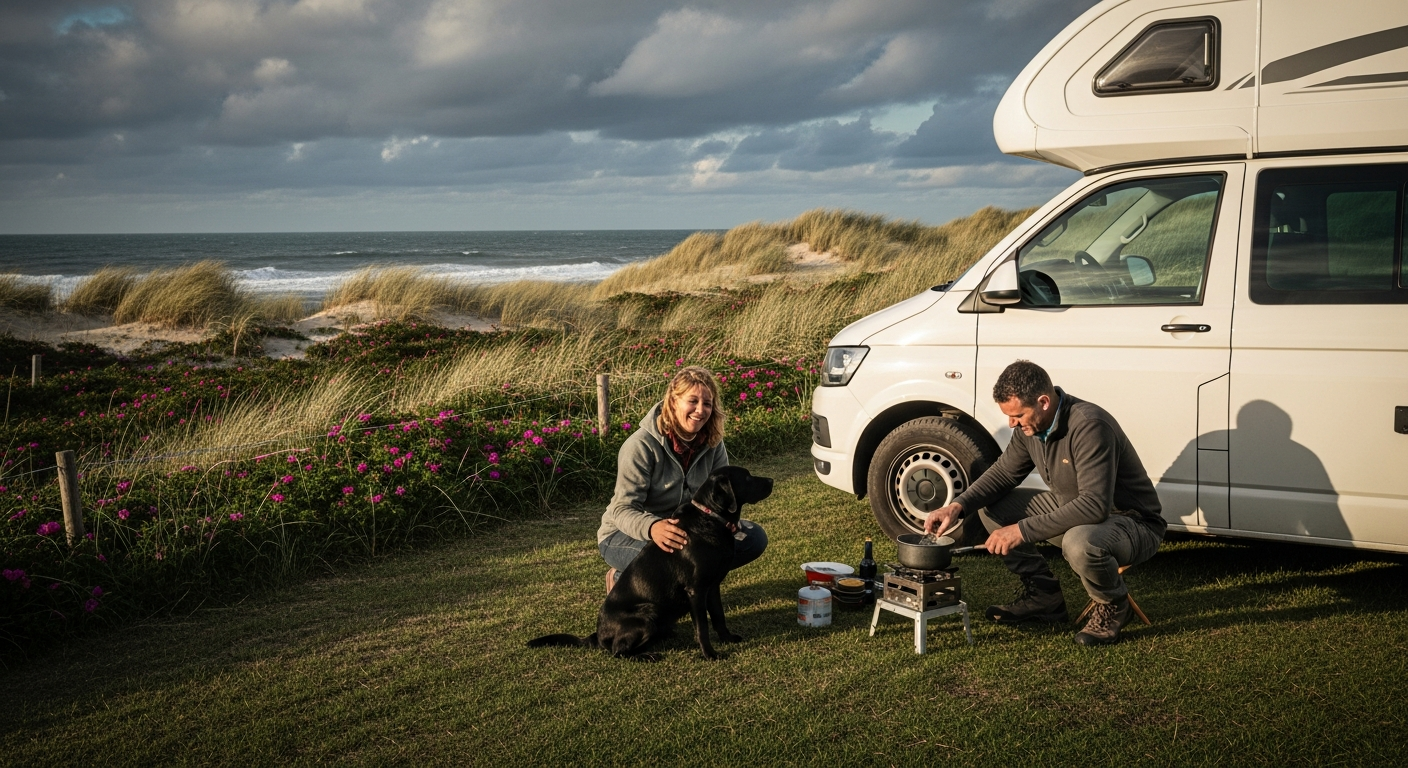 Camping mit Hund auf Sylt - Camping auf Sylt: Campingplätze im Norden und in der Mitte der Insel
