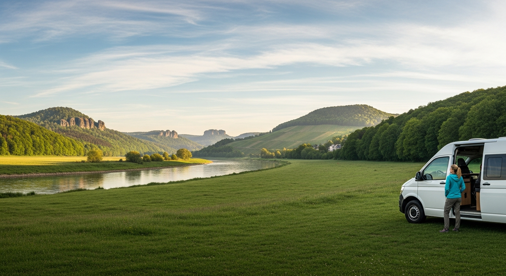 Camping Dresden: die schönsten Campingplätze in und um Dresden - Camping in und um Dresden: Stellplätze in Stadtnähe und entlang der Elbe
