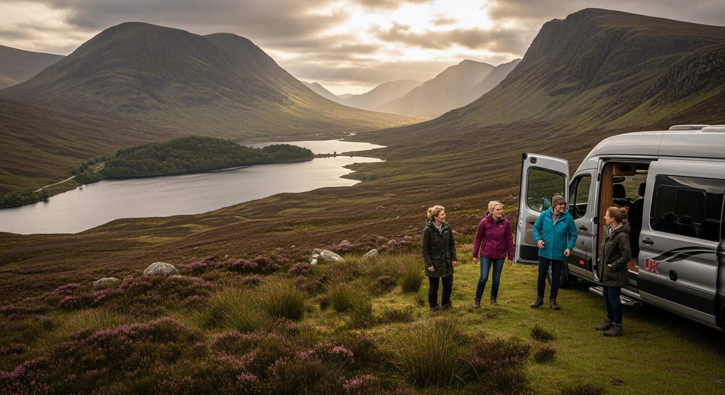 Campervan near Stirling — campervan hire in Scotland