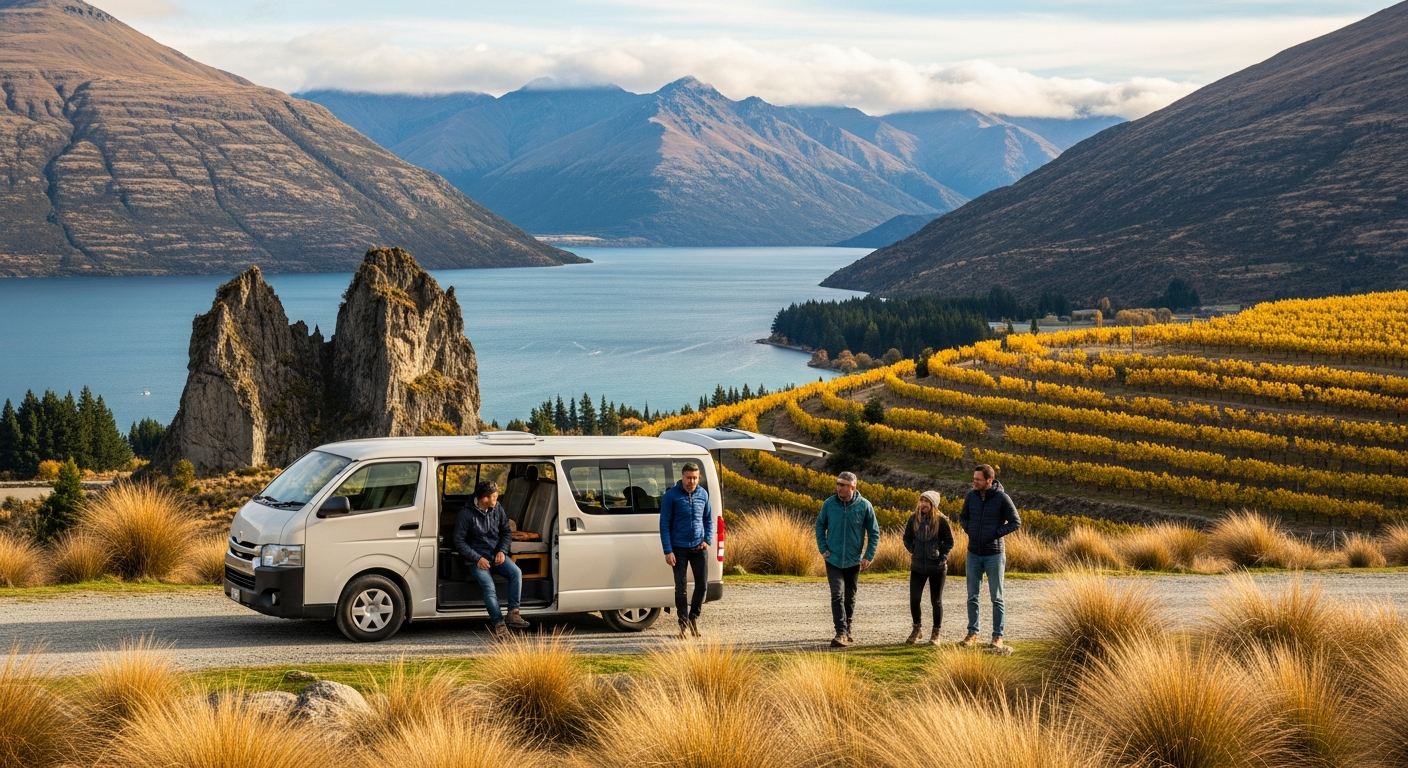 Campervan near Queenstown — campervan hire in Otago