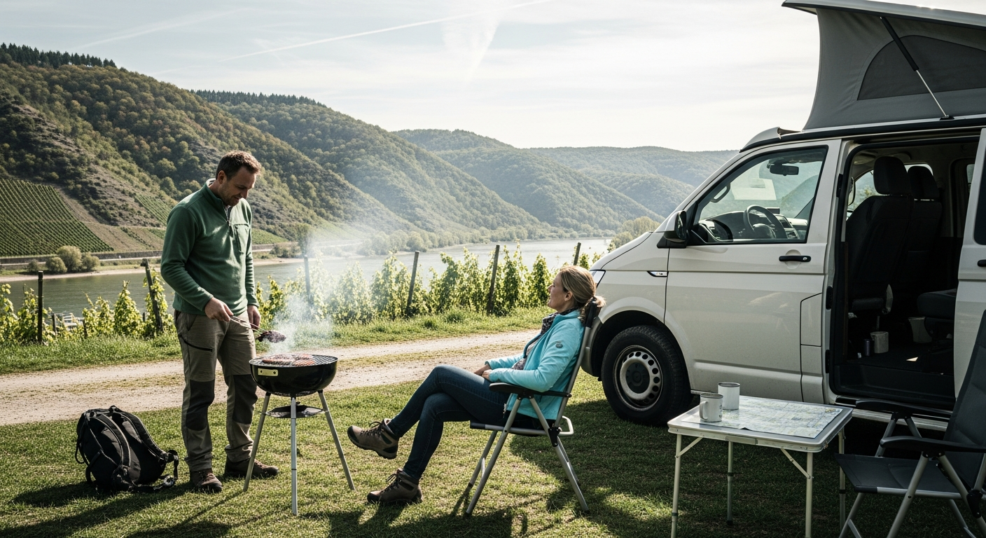 Die besten Campingplätze in Koblenz - Camping in Koblenz: Stellplätze entlang der Mosel