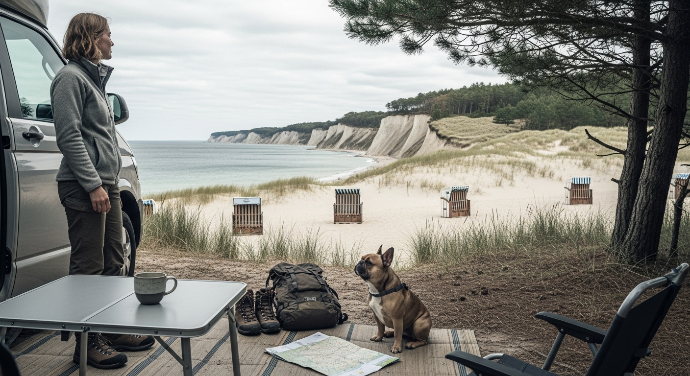 Camping & Ostseeferienpark Walkyrien - Camping mit Hund & eingezäuntem Stellplatz an der Ostsee