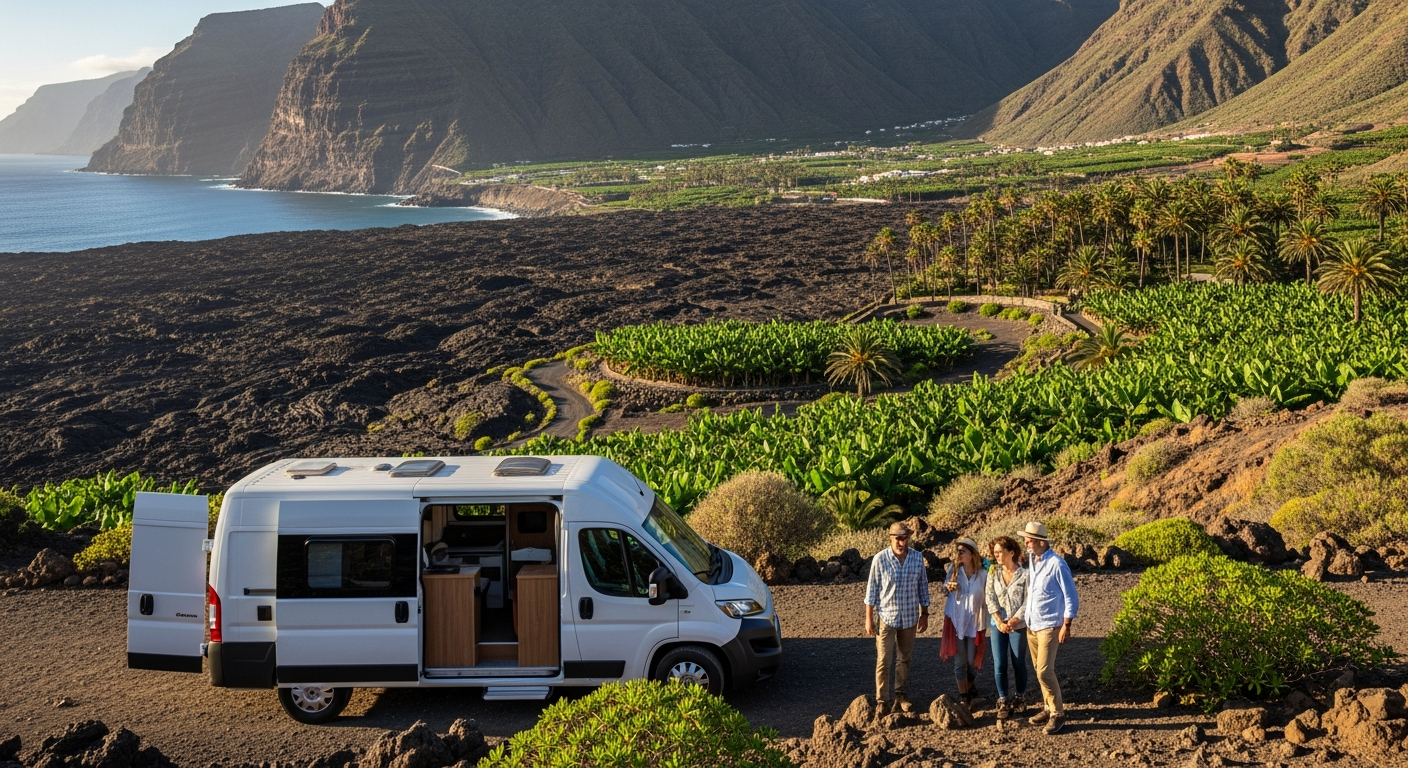 Autocaravana cerca de Tenerife — alquiler de autocaravana en las Islas Canarias