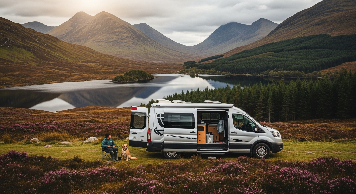 Campervan near Newcastle upon Tyne — campervan hire in England