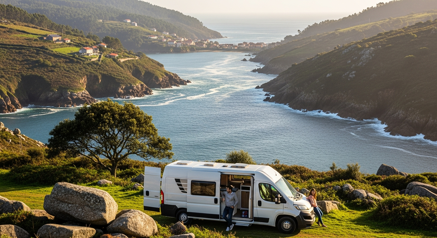 Autocaravana cerca de Vigo — alquiler de autocaravana en Galicia