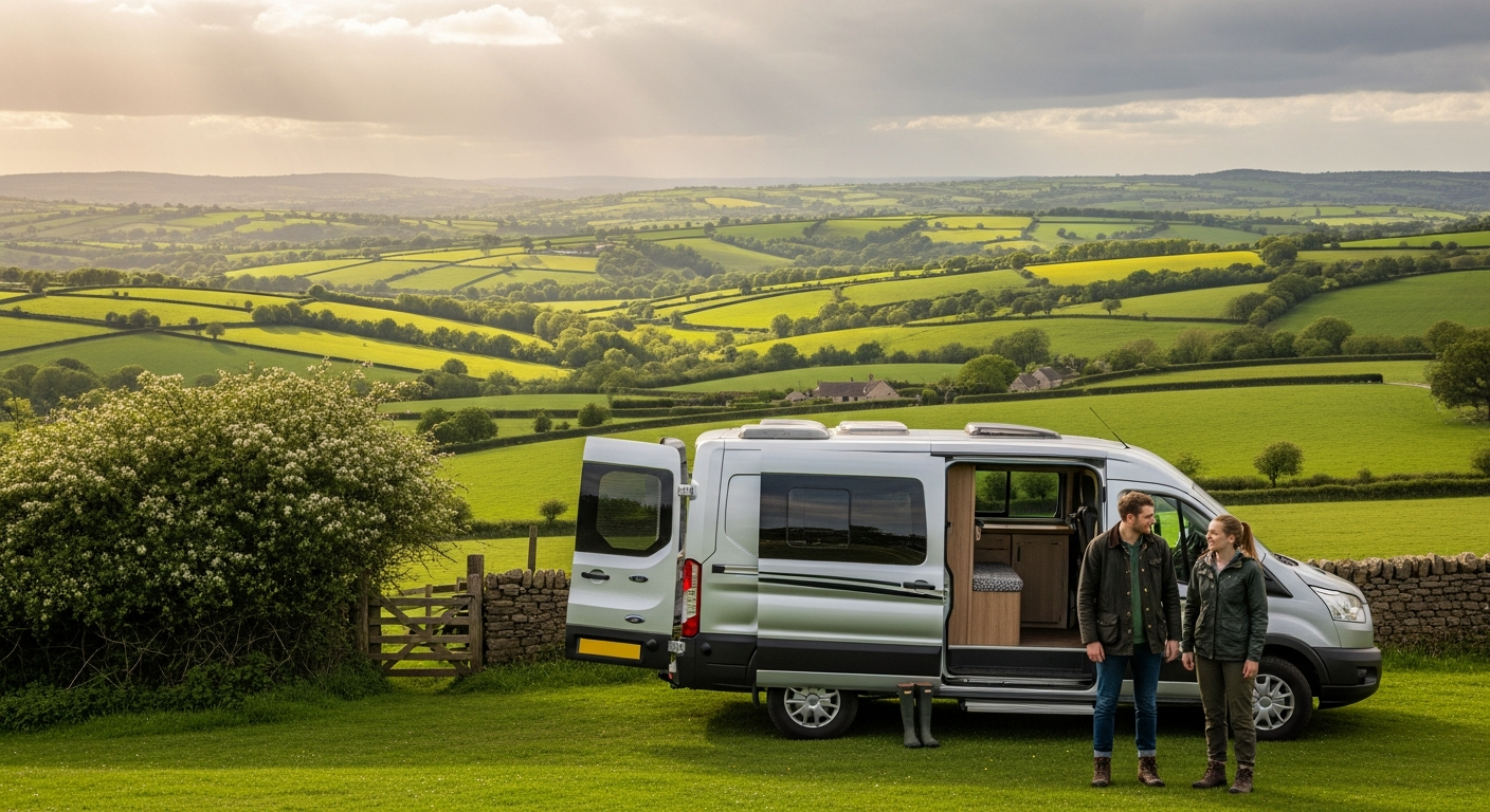 Campervan near Wolverhampton — campervan hire in England