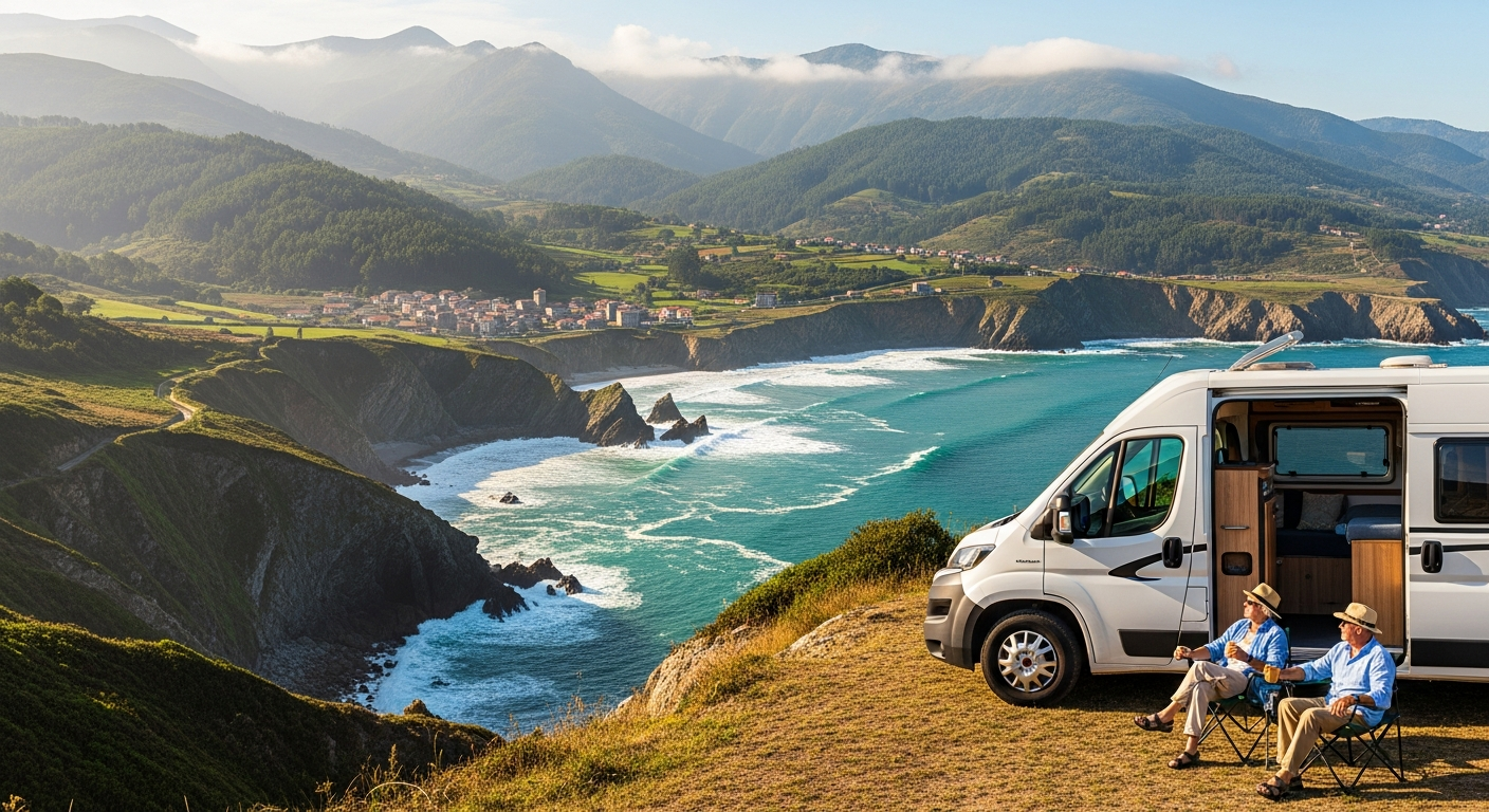 Autocaravana cerca de Gijón — alquiler de autocaravana en Asturias