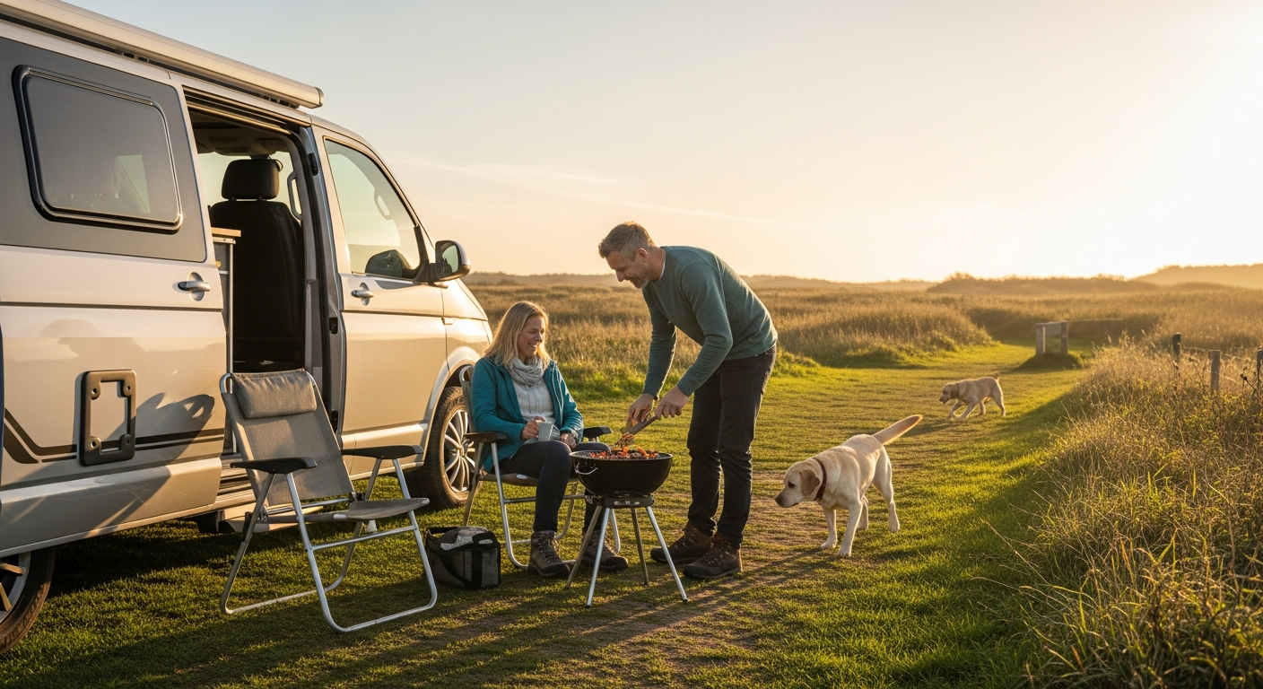 Camping mit Hund auf Texel - Die beliebtesten Campingplätze auf Texel im Norden und der Mitte der Insel