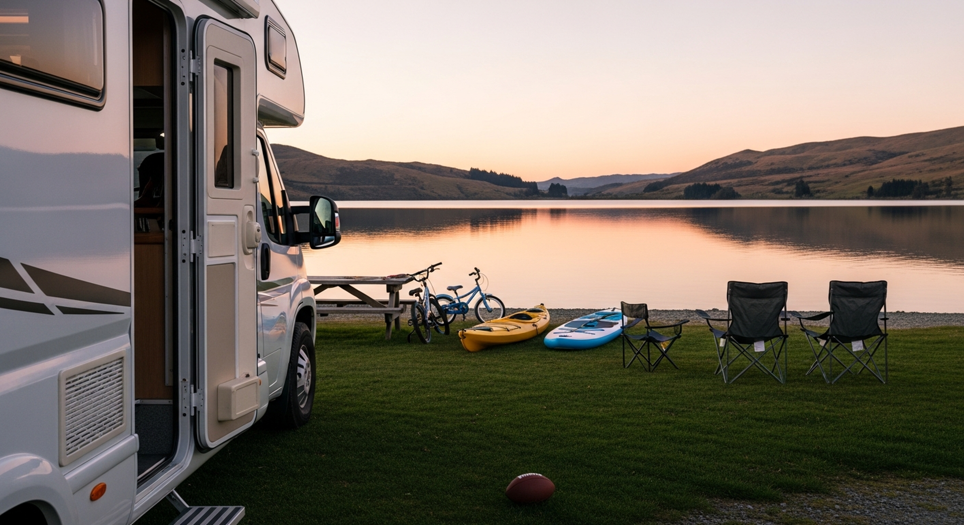 Freedom camping, off the beaten track