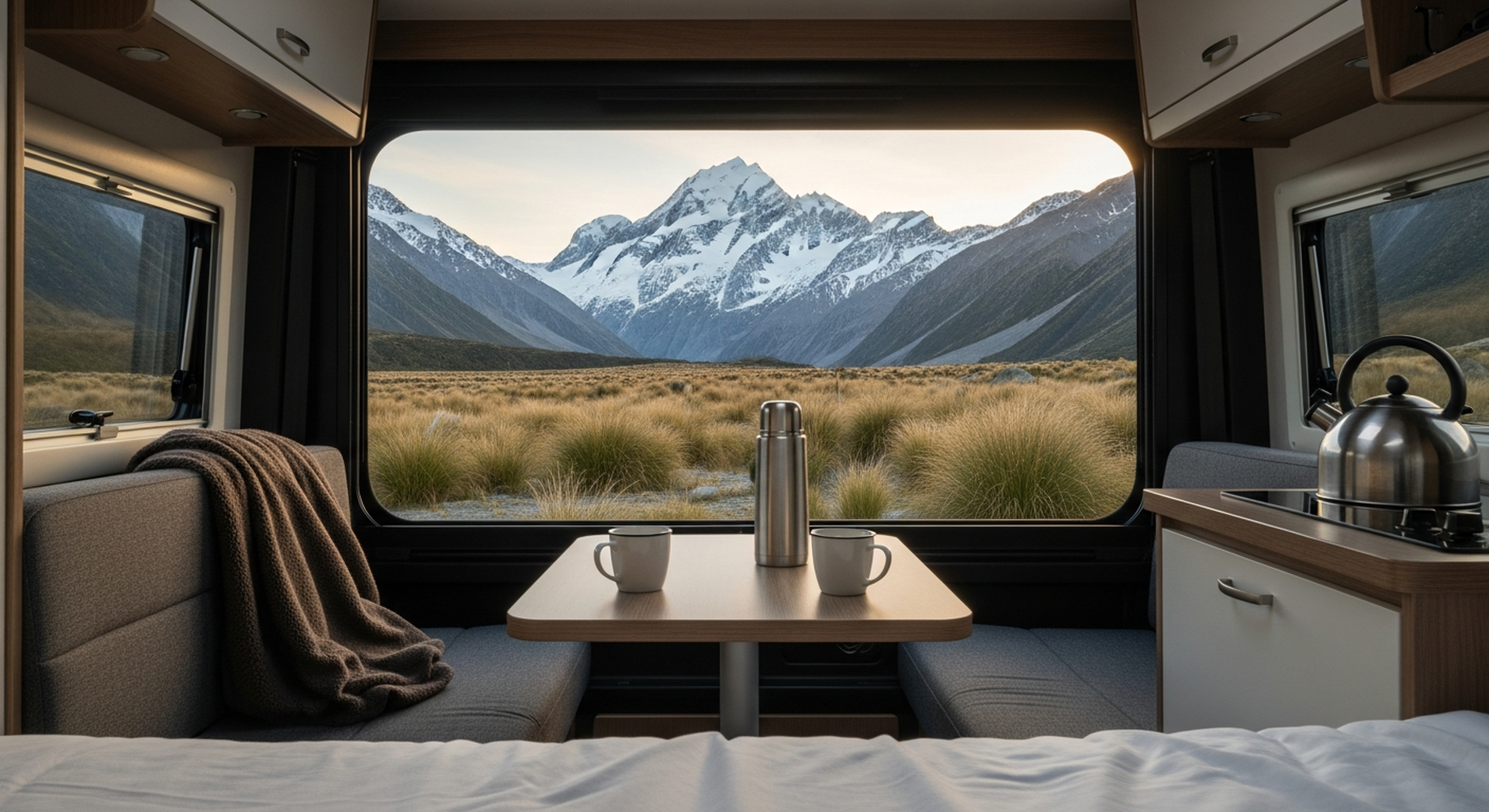 Campervan & motorhome hire New Zealand for Singapore travellers