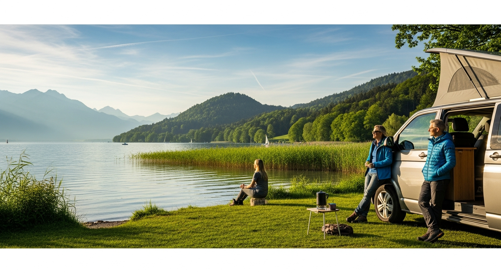 Die besten Campingplätze am Ammersee - Campingplätze am Westufer des Ammersees