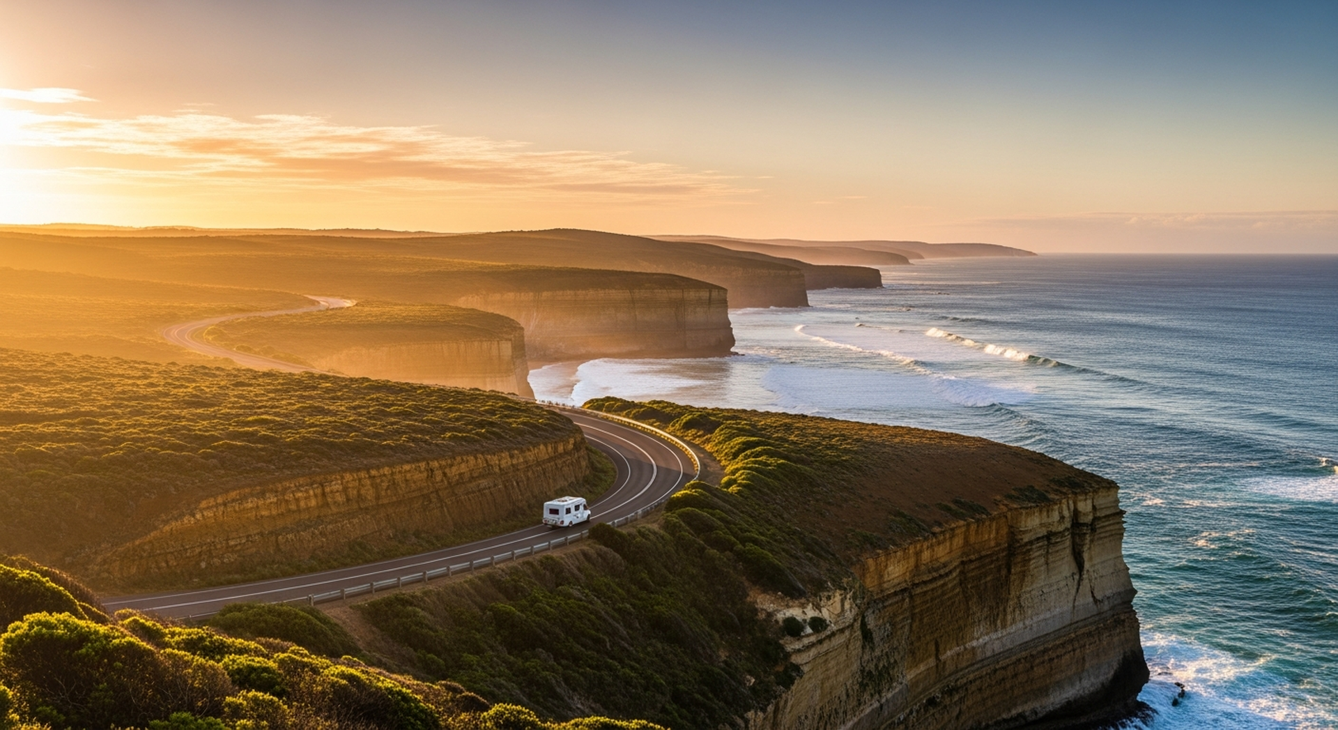 A coastal road trip for two