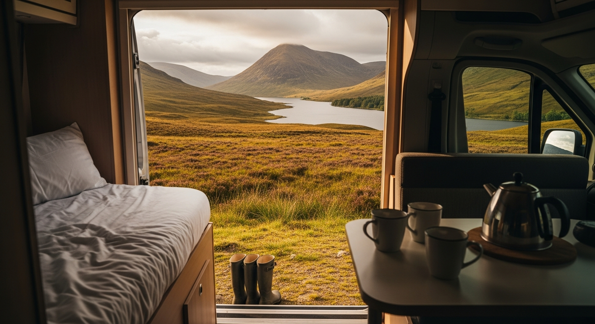 Motorhome hire across the UK