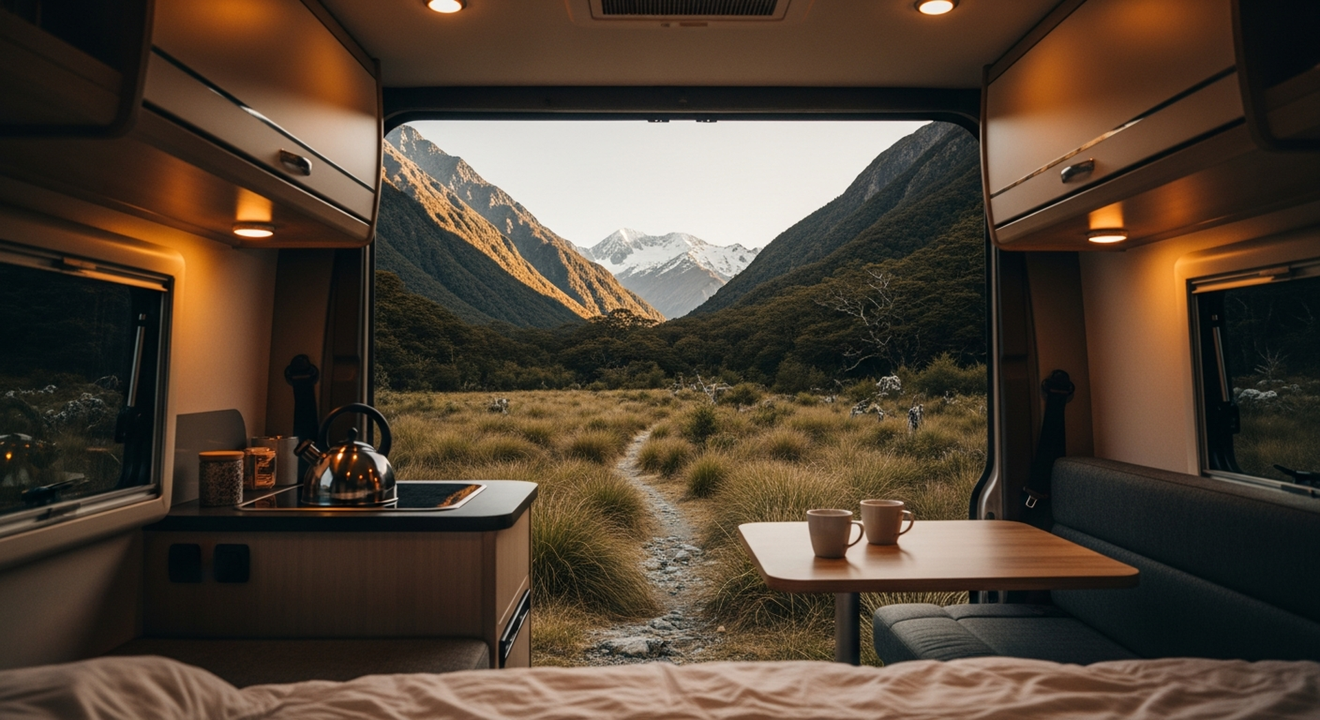 Campervan & motorhome hire New Zealand for German travellers
