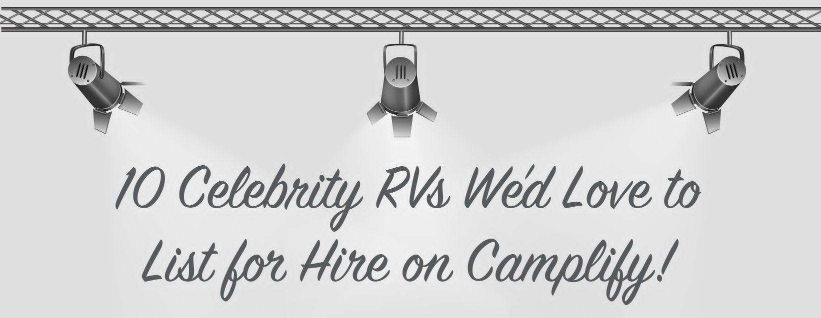 RV parked at a scenic Aussie campsite, dreaming of celebrity renters!